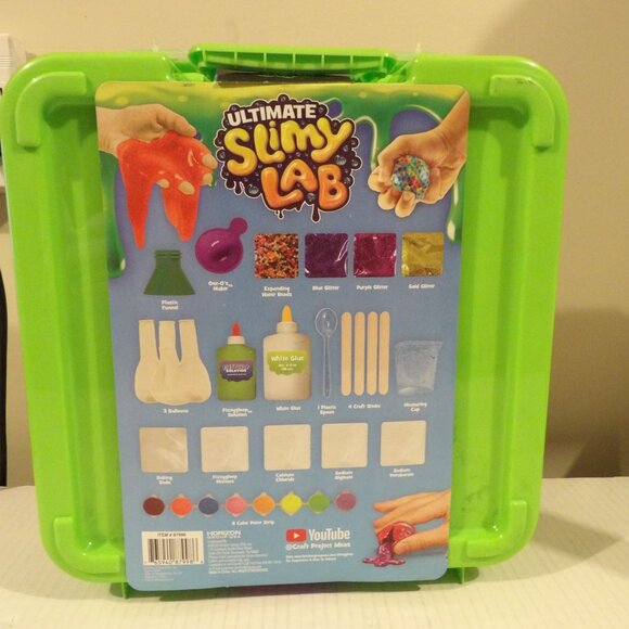 + Ultimate Slimy Lab Make 20 Slime Creations, Including Slimygloop Squoosh-o's - Picture 2 of 6